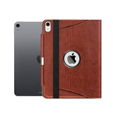 iPad Air 6 11" 2024 | iPad Air 11" (2024) - Retro Diary™ Vintage 360° Onefold Læder Cover - Brun - DELUXECOVERS.DK