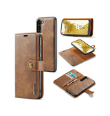 Samsung Galaxy S23 Plus | Samsung Galaxy S23 Plus - DG.MING™ Vintage 2-In-1 Læder Etui M. Cover - Brun - DELUXECOVERS.DK