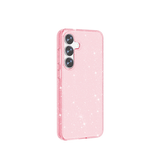 Samsung Galaxy S25 | Samsung Galaxy S25 - DeLX™ Glitter Silikone Cover - Pink - DELUXECOVERS.DK