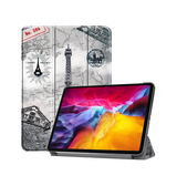 iPad Pro 11 (2021) | iPad Pro 11" (2021/2022) - DeLX™ Trifold ArtCover M. Stander - Noir - DELUXECOVERS.DK