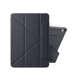 iPad Air 6 13" 2024 | iPad Air 13" (2024/2025) - NOBLE™ Trifold Læder Cover M. Stander - Sort - DELUXECOVERS.DK