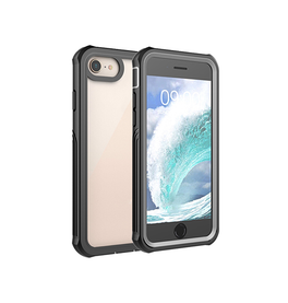 iPhone 7 / 8 | iPhone 7/8/SE(2020/2022) - ToughCase Vandtæt Beskyttelse Cover - Sort - DELUXECOVERS.DK