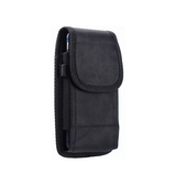 Samsung Galaxy S25 Plus | Samsung Galaxy S25 Plus - SafeOne™ Nylon Bæltetaske / Etui - Sort - DELUXECOVERS.DK