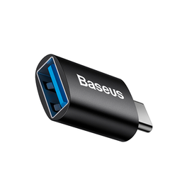 Adapter | BASEUS™ USB-C Han Til USB-A 3.1 Hun - Adapter - Sort - DELUXECOVERS.DK