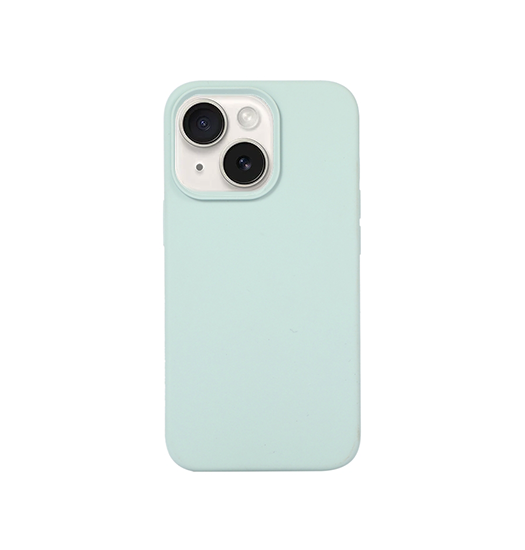 iPhone 15 | iPhone 15 - DeLX™  Pastel Silikone Cover - Moss Green - DELUXECOVERS.DK