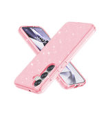 Samsung Galaxy S25 | Samsung Galaxy S25 - DeLX™ Glitter Silikone Cover - Pink - DELUXECOVERS.DK