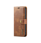 iPhone 11 Pro | iPhone 11 Pro - DG.MING™ Vintage 2-In-1 Læder Etui M. Cover - Brun - DELUXECOVERS.DK