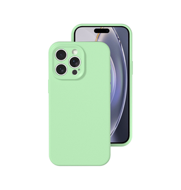 iPhone 16 Pro | iPhone 16 Pro - Deluxe™ Jelly Silikone Cover - Mint Grøn - DELUXECOVERS.DK