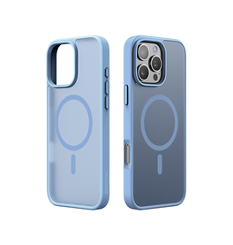 iPhone 16 Pro | iPhone 16 Pro - DUX DUCIS™ MagSafe Silikone Cover - Blå - DELUXECOVERS.DK