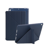 iPad Pro 11 (2018) | iPad Pro 11" (2018) - Orgami Trifold Læder Cover M. Stander - Navy - DELUXECOVERS.DK