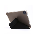 iPad Pro 12,9 (2020) | iPad Pro 12,9" (2020) - Orgami Trifold Læder Cover M. Stander - Sort - DELUXECOVERS.DK