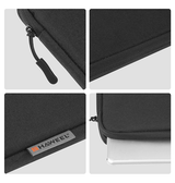 iPad Air 6 11" 2024 | iPad Air 11" (2024/2025) - Neopren Stødsikkert Sleeve - Sort - DELUXECOVERS.DK