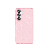 Samsung Galaxy S25 | Samsung Galaxy S25 - DeLX™ Glitter Silikone Cover - Pink - DELUXECOVERS.DK