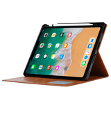 iPad Pro 12,9 (2021) | iPad Pro 12,9" (2022/2021) - Verona™ Vigor Læder Cover - Sort - DELUXECOVERS.DK