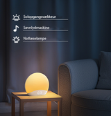 Gadgets | Wake-up Lampe - Lysterapilampe M. 26 Søvnlarmlyde - HFiD™ - DELUXECOVERS.DK