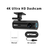 Dashcam | 4K Ultra HD Dashcam til Bil - G-Sensor - WiFi - BlackBOX™ - DELUXECOVERS.DK