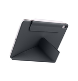 iPad Air 6 13" 2024 | iPad Air 13" (2024/2025) - NOBLE™ Trifold Læder Cover M. Stander - Sort - DELUXECOVERS.DK