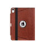 iPad Air 6 11" 2024 | iPad Air 11" (2024) - Retro Diary™ Vintage 360° Onefold Læder Cover - Brun - DELUXECOVERS.DK