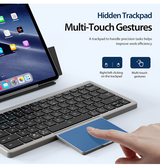 iPad Mini 6 | iPad Mini 6/7 (2021/2024) - DUX DUCIS™ V1 - Bluetooth Tablet Tastatur - Sort - DELUXECOVERS.DK