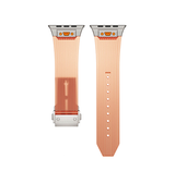 Apple Watch 42mm | Apple Watch (42/44/SE/45/46/49mm) - Redefine™ Translucent Sports Rem - Orange - DELUXECOVERS.DK