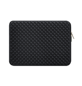 Computer Sleeve | Computer/PC 12" - DeLX™ Diamond Neopren Sleeve - Sort - DELUXECOVERS.DK