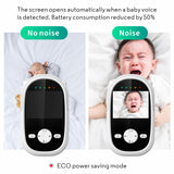 Gadgets | Digital Babyalarm m. Kamera 2.4" LCD skærm - Hvid - DELUXECOVERS.DK