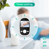 Gadgets | Digital Babyalarm m. Kamera 2.4" LCD skærm - Hvid - DELUXECOVERS.DK