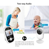 Gadgets | Digital Babyalarm m. Kamera 2.4" LCD skærm - Hvid - DELUXECOVERS.DK