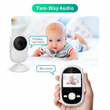 Gadgets | Digital Babyalarm m. Kamera 2.4" LCD skærm - Hvid - DELUXECOVERS.DK