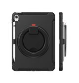 iPad 10.9" (2022) | iPad 10.9" 2022 (10th gen) - DeLX™ Robust Stødsikkert Cover m. Kickstand - Sort - DELUXECOVERS.DK