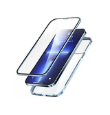 iPhone 15 | iPhone 15 - MagGuard™ 360 Magnetisk Cover M. Hærdet glas - Sort - DELUXECOVERS.DK