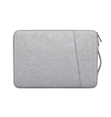 Macbook Sleeve | MacBook Pro 14" - DELUXE™ Himalaya Stof Sleeve - Grå - DELUXECOVERS.DK