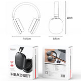 Høretelefoner og Headset | Noise Cancelling Over-Ear Headset - BT 5.2 - Yesido® - DELUXECOVERS.DK