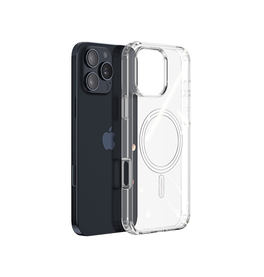 iPhone 16 Pro | <AAA>iPhone 16 Pro - DUX DUCIS™ Magnet Cover M. MagSafe - Gennemsigtig - DELUXECOVERS.DK