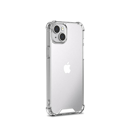 iPhone 11 | iPhone 11 - Silent Stødsikker Silikone Cover - Gennemsigtig - DELUXECOVERS.DK