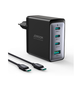 Vægoplader | JOYROOM™ | 4-i-1  Vægoplader 100W M. (USB-C til USB-C-kabel) - DELUXECOVERS.DK