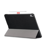 iPad Air 6 13" 2024 | iPad Air 13" (2024/2025) - NX Design™ Smart Trifold Læder Cover - Sort - DELUXECOVERS.DK