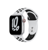 Apple Watch 42mm | Apple Watch (42/44/SE/45/46/49mm) - 4Run™ Silikone Løbe Sportsrem - Hvid - DELUXECOVERS.DK