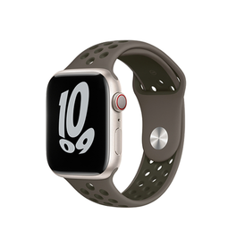 Apple Watch 38mm | Apple Watch (38/40/SE/41/42mm) - 4Run™ Silikone Løbe Sportsrem - Mørkegrå - DELUXECOVERS.DK