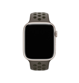 Apple Watch 42mm | Apple Watch (42/44/SE/45/46/49mm) - 4Run™ Silikone Løbe Sportsrem - Mørkegrå - DELUXECOVERS.DK