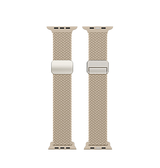 Apple Watch 42mm | Apple Watch (42/44/SE/45/46/49mm) - DUX DUCIS™ Interwoven Nylon Rem - Beige - DELUXECOVERS.DK