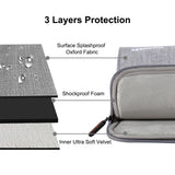 Macbook Sleeve | MacBook Pro 16" - HAWEEL™ Sinoche Computer Taske - Grå - DELUXECOVERS.DK