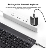 Tastatur | YS-001 - Bluetooth Tastatur til iPad / Tablet - Sort - DELUXECOVERS.DK