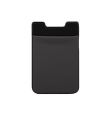 Mobil kortholder | LUX™ - NYLON Pung Kreditkort Holder Stick On - Sort - DELUXECOVERS.DK