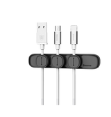 Kabel Beskytter | BASEUS™ | Magnetisk Kabelholder til skrivebordet  - Sort - DELUXECOVERS.DK