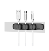 Kabel Beskytter | BASEUS™ | Magnetisk Kabelholder til skrivebordet  - Sort - DELUXECOVERS.DK