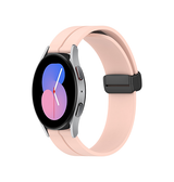 Samsung Galaxy Watch 6 Classic | Samsung Galaxy Watch 6 Classic (43/47mm) - DeLX Straight-Line Silikone Rem - Pink - DELUXECOVERS.DK