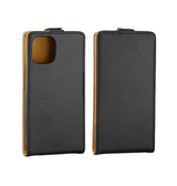 iPhone 15 Plus | iPhone 15 Plus - Diary Vertikal Læder FlipCover Etui - Sort - DELUXECOVERS.DK