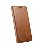 iPhone 12 Pro | iPhone 12 Pro - Suteni® Heritage Oil Læder Flipcover - Brun - DELUXECOVERS.DK