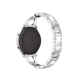 Samsung Galaxy Watch 6 | Samsung Galaxy Watch 6 (40/44mm) -  Diamant Rustfrit Stål Dame Urrem - Sølv - DELUXECOVERS.DK